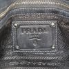 Bolso de mano Prada en cuero granulado negro - Detail D3 thumbnail