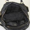 Prada Gaufre shoulder bag in black leather - Detail D3 thumbnail