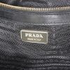 Prada Gaufre shoulder bag in black leather - Detail D4 thumbnail