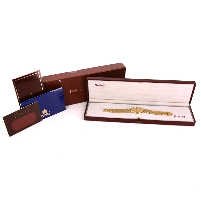 Piaget Polo watch in yellow gold Circa  1990