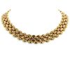 Cartier 1990's linked necklace in yellow gold - 00pp thumbnail