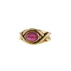 Tiffany & Co 1980's ring in yellow gold and tourmaline - 00pp thumbnail