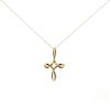 Tiffany & Co Infinity 1990's long necklace in yellow gold - 00pp thumbnail