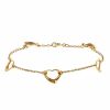 Bracciale flessibile Tiffany & Co Open Heart in oro giallo - 00pp thumbnail