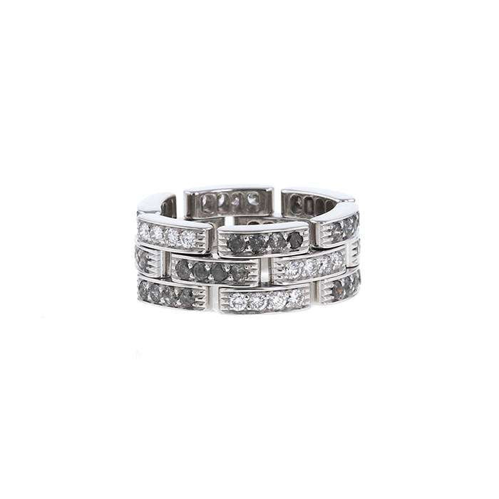 Cartier Maillon Panthère ring in white gold,  diamonds and diamonds - 00pp