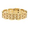 Articulated Cartier Gentiane large model bracelet in yellow gold - 00pp thumbnail