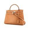 Hermes Kelly 32 cm handbag in gold Ardenne leather - 00pp thumbnail