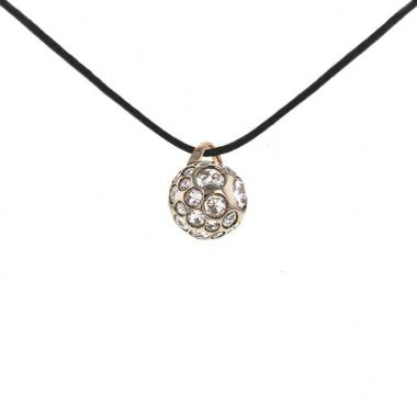 Pomellato Harem pendant in yellow gold and quartz
