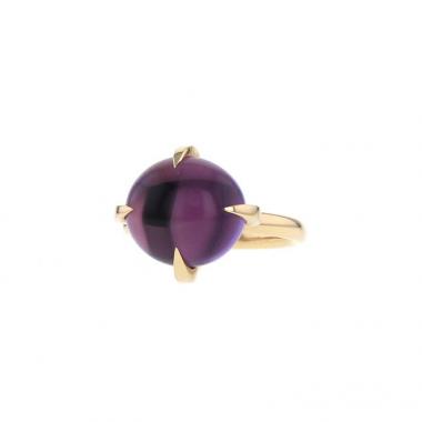 Anello Pomellato Veleno in oro giallo e ametista