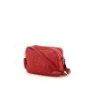 Gucci Soho shoulder bag in red grained leather - 00pp thumbnail