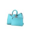 Bolso de mano Dior Diorissimo modelo grande en cuero azul - 00pp thumbnail