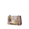 Gucci Padlock Bengal shoulder bag in monogram canvas and brown leather - 00pp thumbnail
