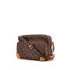 Louis Vuitton Amazone large model shoulder bag in brown monogram canvas and natural leather - 00pp thumbnail