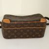 Louis Vuitton Amazone large model shoulder bag in brown monogram canvas and natural leather - Detail D5 thumbnail