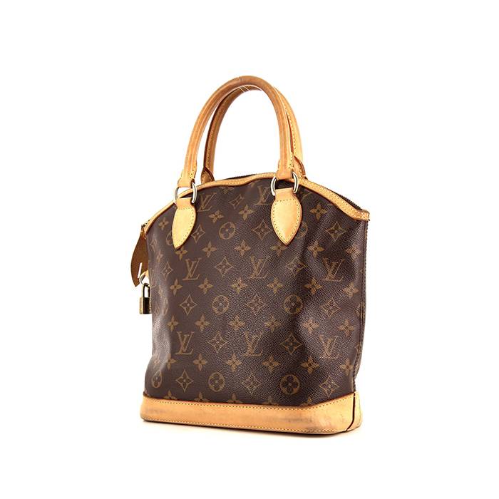 Borsa Louis Vuitton Alma BB in tela monogram marrone e pelle naturale