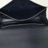 Bolso para llevar al hombro o en la mano Hermès en cuero box azul marino - Detail D2 thumbnail
