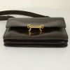 Hermès Fonsbelle handbag in brown box leather - Detail D4 thumbnail