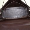 Hermes Kelly 28 cm handbag in brown box leather - Detail D2 thumbnail