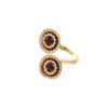 Boucheron Exquises confidences ring in yellow gold,  diamonds and ruby - 00pp thumbnail