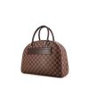 Louis Vuitton Nolita handbag in brown damier canvas and brown leather - 00pp thumbnail