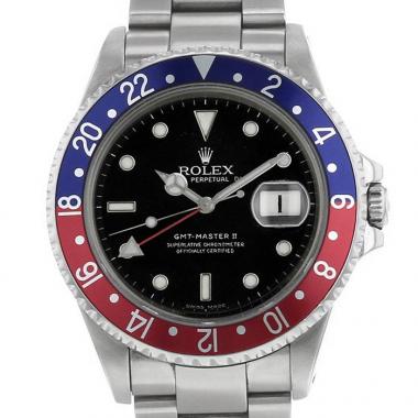 Reloj Rolex GMT-Master II de acero Ref :  16710 Circa  2000