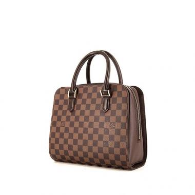LOUIS VUITTON Handbag N51155 Triana Damier canvas Brown Women Used