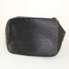 Louis Vuitton petit Noé handbag in black epi leather - Detail D4 thumbnail