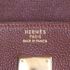 Sac à main Hermes Birkin 40 cm en cuir togo marron-chocolat - Detail D3 thumbnail
