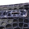 Hermès  Kelly 35 cm handbag  in indigo blue crocodile - Detail D4 thumbnail