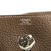 Hermes Lindy 30 cm handbag in etoupe togo leather - Detail D3 thumbnail