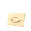 Chanel Pouch in beige leather - 00pp thumbnail