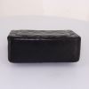 Borsa a tracolla Chanel Mini Timeless in pelle trapuntata nera - Detail D4 thumbnail