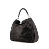Saint Laurent Roady handbag in black leather - 00pp thumbnail