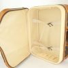 Louis Vuitton Airbus suitcase in brown monogram canvas and natural leather - Detail D2 thumbnail