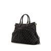 Louis Vuitton handbag in anthracite grey denim canvas and anthracite grey leather - 00pp thumbnail