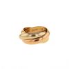 Cartier Trinity medium model ring in 3 golds, size 44 - 00pp thumbnail