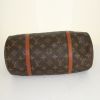 Louis Vuitton Papillon handbag in brown monogram canvas and brown leather - Detail D3 thumbnail