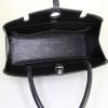 Bolso de mano Hermès Dalvy en cuero box negro - Detail D2 thumbnail