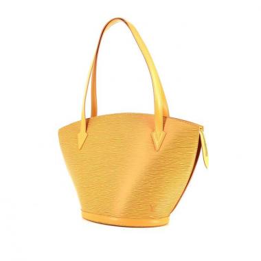 Louis Vuitton Saint Jacques large model handbag in yellow epi leather