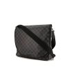 Louis Vuitton District messenger bag in anthracite grey damier canvas and black leather - 00pp thumbnail
