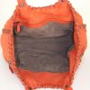 Bottega Veneta shopping bag in coral leather - Detail D2 thumbnail