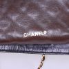 Bolso de mano Chanel Vintage en cuero acolchado marrón - Detail D3 thumbnail