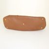 Yves Saint Laurent Muse large model handbag in havana brown leather - Detail D4 thumbnail