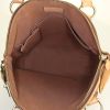 Louis Vuitton Lockit  small model handbag in monogram canvas and natural leather - Detail D2 thumbnail