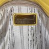 Salvatore Ferragamo Sofia shoulder bag in yellow grained leather - Detail D4 thumbnail