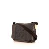 Louis Vuitton Messenger shoulder bag in grey canvas and natural leather - 00pp thumbnail