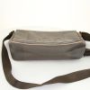 Louis Vuitton Messenger shoulder bag in grey canvas and natural leather - Detail D4 thumbnail