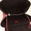 Louis Vuitton Trocadéro handbag in red empreinte monogram leather - Detail D2 thumbnail