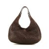 Bottega Veneta Campana handbag in brown intrecciato leather - 360 thumbnail