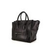 Bolso de mano Celine Luggage modelo mediano en cuero negro - 00pp thumbnail